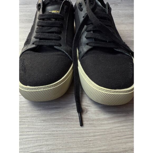Saint Laurent Court Classic SL/06 sneaker size 38 in black - Picture 10 of 12